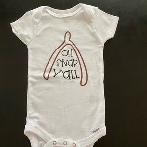 Oh Snap Y’all onesie